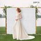 20-Pieces White Artificial Flower Wall Panels for Backdrop Decor